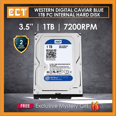 Western Digital Caviar Blue 1TB Hard Disk .